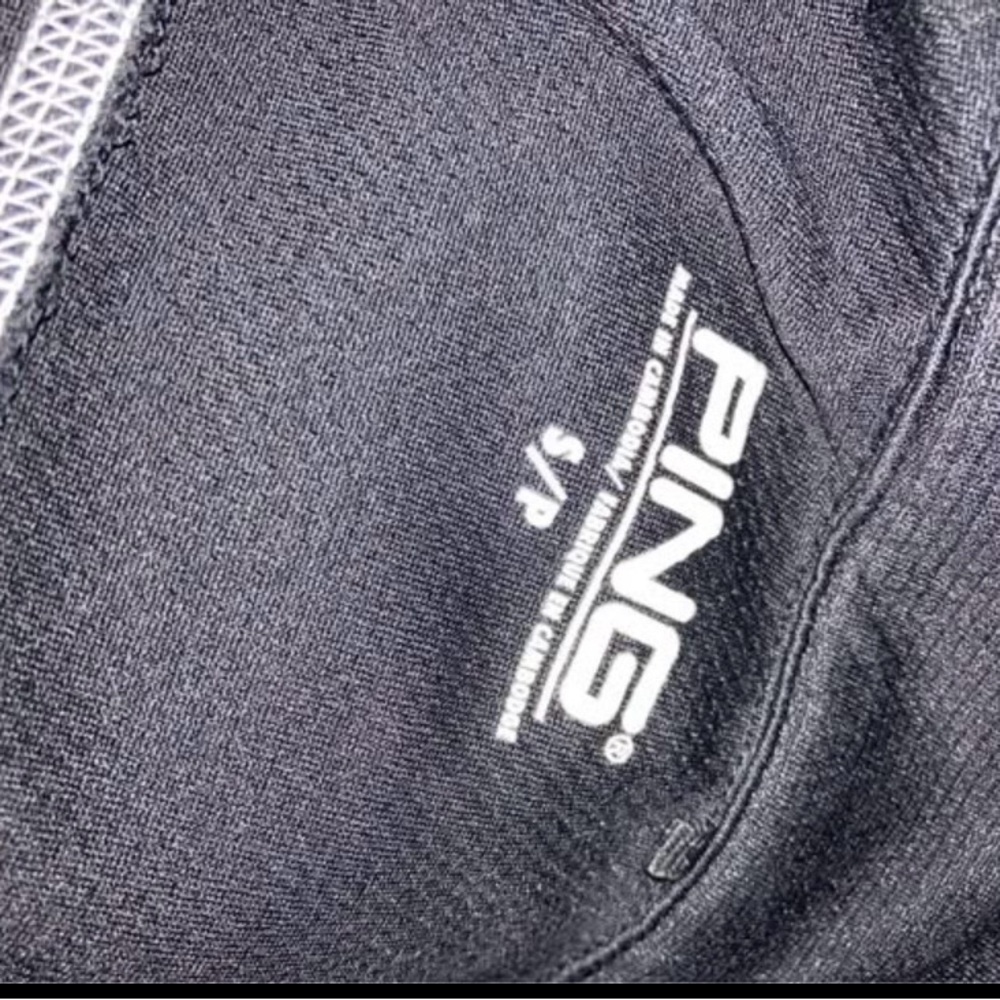 Ping Black Quarter-Zip Pullover With Michigan Sta… - image 7